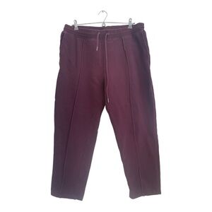 Express Joggers in Maroon